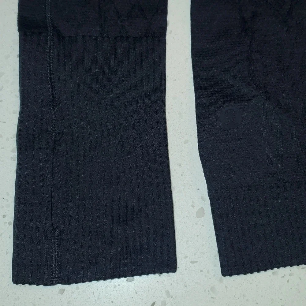 Lululemon Restless Pullover Crewneck Thumbholes Midnight Navy Womens Size 2 NWT - Picture 8 of 16